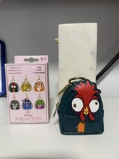 Loungefly Princess Sidekicks Moana Hei Hei Mini Backpack Bag Charm  picture