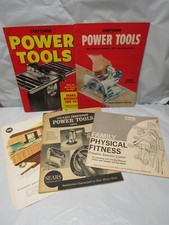 Vintage 1955 1957 1964 Sears Roebuck Craftsman Tool Catalogs/ Family Fitness O63 picture
