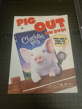 Charlotte's Web 2007 Print Ad 8x11 Great To Frame picture