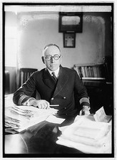 Photo:Commander Stanford C. Hooper US Navy 1922 Portrait Desk picture
