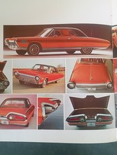 1963 Chrysler Turbine Car Sales Brochure Omaha Nebraska Dealer SHIPS FREE picture