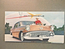 1957 Oldsmobile Dealer Sales Brochure  Fold Out Original picture