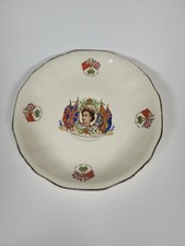 Queen Elizabeth's II Coronation Saucer Alfred Meakin Ltd. 1953 Plate Saucer picture