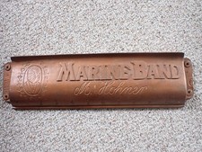 MARINE BAND M. HOHNER HARMONICA DISPLAY SIGN EARLY HARMONICA ADERTISEMENT SIGN picture