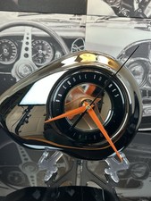 Genuine Harley Fat Boy 96 Cubic Inch Air Cleaner Cover Custom Wall Clock Silent picture