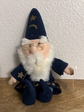 Merlin The Wizard Club Disney Stuffed Plush Bean Bag Toy (New W/ Tags) picture
