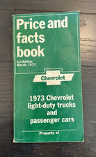 1973 Chevrolet Light Duty Trucks Passenger Cars Price And Facts Book Vintage ... picture