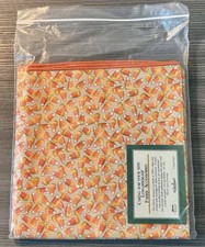 Longaberger Host Only Serving Tray OTE Liner-Candy Corn Fabric-NEW picture