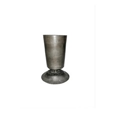 Vintage Gunnar Englund Visby Sweden Handmade Pewter Footed Goblet Chalice picture