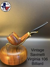 Vintage Savinelli Virginia 106 Billiard Tobacco Pipe picture