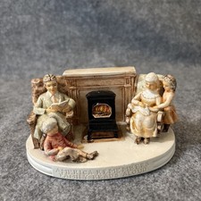 Sebastian Family Reads Aloud Signed P.W. Baston Figurine picture
