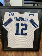 Roger Staubach Dallas Cowboys Autographed Jersey PSA/DNA SPB-TS 369494 picture