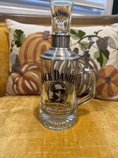 Jack Daniels Father And Son Rare Mug Stein With Shot Glass Colored Version 2003 picture