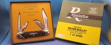 Remington R4243 SB Silver Bullet Camp Knife 1994 NIB Mint w/ COA 1 of 4000 picture