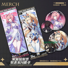 Hot Game Zenless Zone Zero Swimsuit Remielle Sigrid Laser Ticket Badge Goods picture