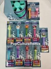 Disney Parks Pez Candy Dispenser Set And Teacup Display Holder picture