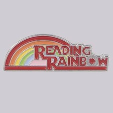 Reading Rainbow Enamel Pin - Take A Look, It’s In A Book Levar 80s 90s Kid Show picture