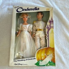 Disney The Wedding of Cinderella Collectors Doll Set - Binkin - Vintage 1980's picture