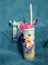 Disneyland 70th Anniversary Travel Tumbler With Straw & 70th Anniversary Lanyard picture