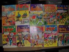 10 More Archie Betty Veronica Pep Betty & Me TV Laugh Out Comics VFN VERY FINE picture