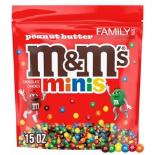 M&M'S MINIS Peanut Butter Milk Chocolate Summer Candy Bulk Full Size  picture