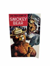 Vintage 1969 The True Story Of Smokey Bear Booklet Comic Fire Forest Service picture