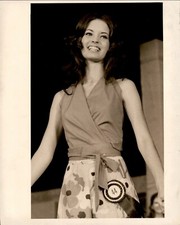 LG929 '73 Original Jim Strickland Photo MISS NORTH CAROLINA Beauty Pageant Queen picture