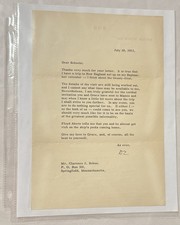 Dwight D Eisenhower Signed Letter 1953 White House Autograph President COA  picture