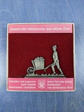 Vintage Vogel Rein Zinn Pewter Miniature Figure - Gardener Biedermeier Period picture