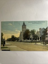 Sixth U.P. Church Highlands Ave E.E. Pittsburg, PA 1912 Divided Back Post Card picture