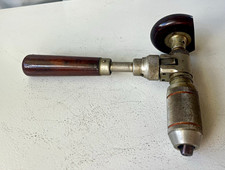 Vintage Stanley No. 984 Ratcheting Corner Bit Brace Drill   picture