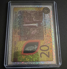 Cardsmiths Currency 2025 Samoa 20 Tala #91 Holofoil Non-Sport Trading Card picture