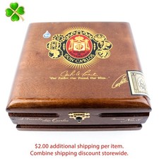 Don Carlos Reserva No. 3 Empty Wood Cigar Box 6.75