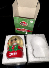 Disney Mickey Mouse Christmas Snow Globe 2012 JCPenney Holiday NIB Black Friday picture