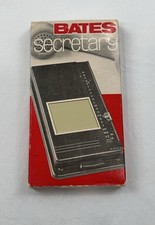 Vtg Bates Secretary Model G Telephone Index in Original Box Working Blank Pages picture