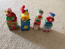 Vintage 1980s McDonals Disney Promotion Christmas ornimants plush picture