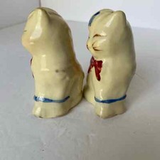 Vintage Shawnee Pottery Puss N Boots Salt and Pepper Shakers picture