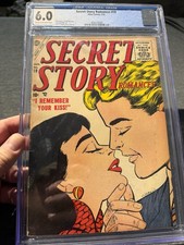 Secret Story Romances #19 (1956, Atlas) CGC 6.0; Jay Scott Pike & Matt Baker Art picture