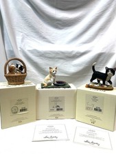 Lenox Cat Figurine Lot 3 Sweet Kitties Picatso Blueberry Pie Caper Cuddles Kiss picture