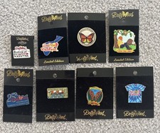 Dollywood Pins, Lot Of 8, Assorted Themes And Years, NWT picture