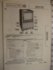 SF 50's Sams Photofact SPARTON Model 16A211 (Ch. CTV-2) BIS picture