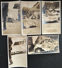 5 Antique 1920s Original Parade Photos Citizens Bank Standard Life Ins Chronicle picture