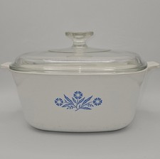 Vintage Corning Ware Cornflower Blue 2.5 Qt Casserole Dish (58 characters) picture