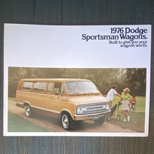 1976 Dodge Van Sportsman Wagons, Sales Brochure 76 picture