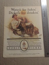 1983-George Dickel-Tennessee Sour Mash Whiskey-Print/AD picture