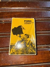 Vintage Ford Construction Equipment Playing Cards Ford Advertising Deck Of Cards picture