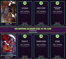 Dan Quintana Halloween Glow-in-the-Dark 8-Cover Pack PREORDER 10/28 picture