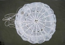 1pc Aerospace Vintage Military Supply Drop Parachute Diameter 1.1m/3.6Ft picture
