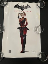 WB Games Batman Arkham City Harley Quinn Print rocksteady READ picture