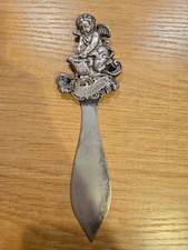 VERY RARE St. Louis 1904 Exposition Pewter Silver Letter Opener/knife picture